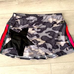 SOLD OUT! Lucky in Love Shining Star Camo tennis skort skirt. Sz Small 4-6 $80